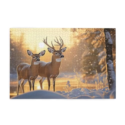 Puzzle 300 Teile, Puzzle Erwachsene, Holzpuzzle REH Impossible Jigsaw, Clevere Rätsel, HD Farbe Jigsaw mit Geschenkbox Verpackung for Aesthetic Room Decor, Geschenke für Frauen Winter 40x28cm p-1466 Puzzle 300 Teile, Puzzle Erwachsene, Holzpuzzle REH Impossible Jigsaw, Clevere Rätsel, HD Farbe Jigsaw mit Geschenkbox Verpackung for Aesthetic Room Decor, Geschenke für Frauen Winter 40x28cm p-1466 von Yuammgxi