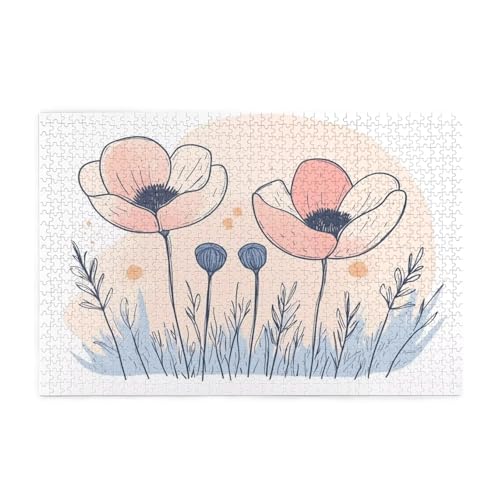 Puzzle 300 Teile, Puzzle Erwachsene, Holzpuzzle Retro Impossible Jigsaw, Clevere Rätsel, HD Farbe Jigsaw mit Geschenkbox Verpackung for Aesthetic Room Decor, Geschenke für Frauen Blume 40x28cm p-1867 Puzzle 300 Teile, Puzzle Erwachsene, Holzpuzzle Retro Impossible Jigsaw, Clevere Rätsel, HD Farbe Jigsaw mit Geschenkbox Verpackung for Aesthetic Room Decor, Geschenke für Frauen Blume 40x28cm p-1867 von Yuammgxi