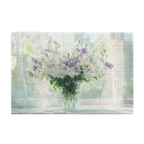 Puzzle 300 Teile, Puzzle Erwachsene, Holzpuzzle Strauß Impossible Jigsaw, Clevere Rätsel, HD Farbe Jigsaw mit Geschenkbox Verpackung for Room Decor, Geschenke für Frauen Fensterbank 40x28cm p-1307 Puzzle 300 Teile, Puzzle Erwachsene, Holzpuzzle Strauß Impossible Jigsaw, Clevere Rätsel, HD Farbe Jigsaw mit Geschenkbox Verpackung for Room Decor, Geschenke für Frauen Fensterbank 40x28cm p-1307 von Yuammgxi