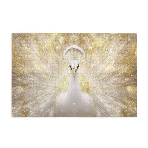 Puzzle 300 Teile, Puzzle Erwachsene, Holzpuzzle Tier Impossible Jigsaw, Clevere Rätsel, HD Farbe Jigsaw mit Geschenkbox Verpackung for Aesthetic Room Decor, Geschenke für Frauen Pfau 40x28cm p-181 Puzzle 300 Teile, Puzzle Erwachsene, Holzpuzzle Tier Impossible Jigsaw, Clevere Rätsel, HD Farbe Jigsaw mit Geschenkbox Verpackung for Aesthetic Room Decor, Geschenke für Frauen Pfau 40x28cm p-181 von Yuammgxi