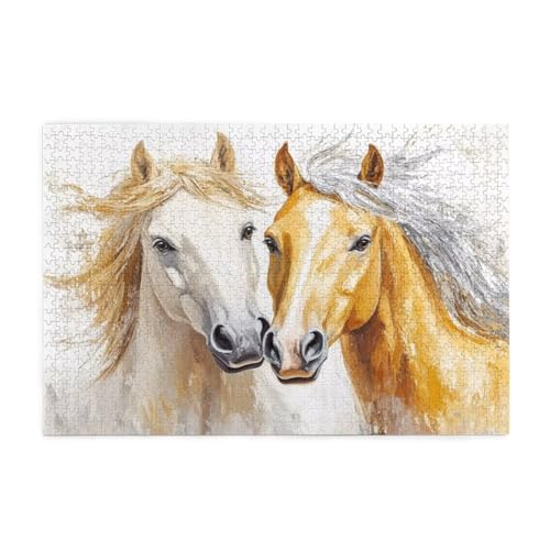 Puzzle 300 Teile, Puzzle Erwachsene, Holzpuzzle Tier Impossible Jigsaw, Clevere Rätsel, HD Farbe Jigsaw mit Geschenkbox Verpackung for Aesthetic Room Decor, Geschenke für Frauen Retro 40x28cm p-1323 von Yuammgxi