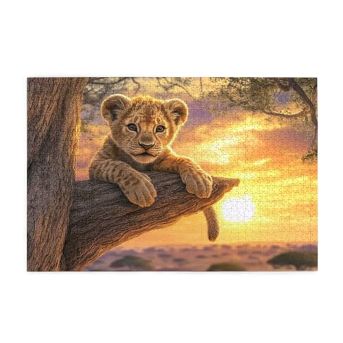 Puzzle 300 Teile, Puzzle Erwachsene, Holzpuzzle Tiger Impossible Jigsaw, Clevere Rätsel, HD Farbe Jigsaw mit Geschenkbox Verpackung for Room Decor, Geschenke für Frauen Landschaft 40x28cm p-332 Puzzle 300 Teile, Puzzle Erwachsene, Holzpuzzle Tiger Impossible Jigsaw, Clevere Rätsel, HD Farbe Jigsaw mit Geschenkbox Verpackung for Room Decor, Geschenke für Frauen Landschaft 40x28cm p-332 von Yuammgxi