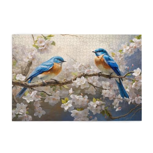 Puzzle 300 Teile, Puzzle Erwachsene, Holzpuzzle Vogel Impossible Jigsaw, Clevere Rätsel, HD Farbe Jigsaw mit Geschenkbox Verpackung for Room Decor, Geschenke für Frauen Frühling 40x28cm p-1474 Puzzle 300 Teile, Puzzle Erwachsene, Holzpuzzle Vogel Impossible Jigsaw, Clevere Rätsel, HD Farbe Jigsaw mit Geschenkbox Verpackung for Room Decor, Geschenke für Frauen Frühling 40x28cm p-1474 von Yuammgxi