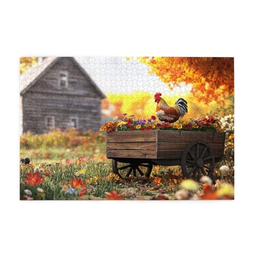 Puzzle 3000 Teile, Puzzle Erwachsene, Holzpuzzle Bauernhof Impossible Jigsaw, Clevere Rätsel, HD Farbe Jigsaw mit Geschenkbox Verpackung for Room Decor, Geschenke für Frauen Tier 122x81cm p-1930 Puzzle 3000 Teile, Puzzle Erwachsene, Holzpuzzle Bauernhof Impossible Jigsaw, Clevere Rätsel, HD Farbe Jigsaw mit Geschenkbox Verpackung for Room Decor, Geschenke für Frauen Tier 122x81cm p-1930 von Yuammgxi
