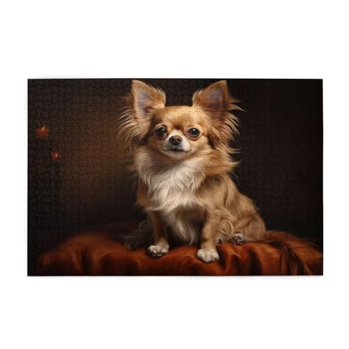 Puzzle 3000 Teile, Puzzle Erwachsene, Holzpuzzle Hund Impossible Jigsaw, Clevere Rätsel, HD Farbe Jigsaw mit Geschenkbox Verpackung for Aesthetic Room Decor, Geschenke für Frauen Tier 122x81cm p-1649 Puzzle 3000 Teile, Puzzle Erwachsene, Holzpuzzle Hund Impossible Jigsaw, Clevere Rätsel, HD Farbe Jigsaw mit Geschenkbox Verpackung for Aesthetic Room Decor, Geschenke für Frauen Tier 122x81cm p-1649 von Yuammgxi