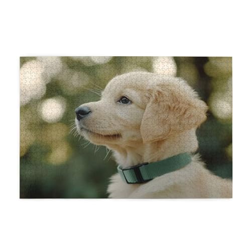 Puzzle 3000 Teile, Puzzle Erwachsene, Holzpuzzle Hund Impossible Jigsaw, Clevere Rätsel, HD Farbe Jigsaw mit Geschenkbox Verpackung for Room Decor, Geschenke für Frauen Landschaft 122x81cm p-223 von Yuammgxi
