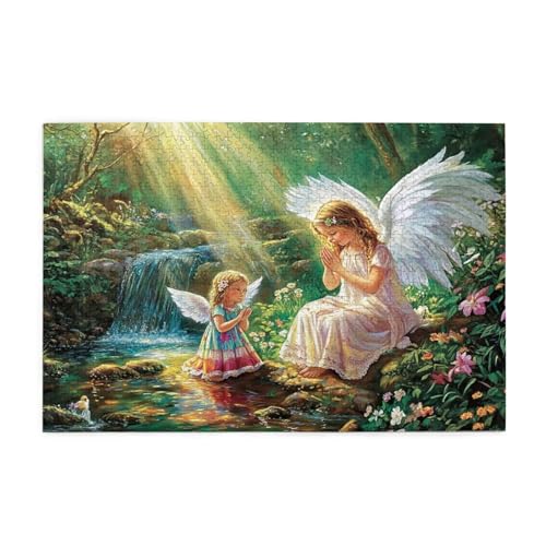 Puzzle 3000 Teile, Puzzle Erwachsene, Holzpuzzle Landschaft Impossible Jigsaw, Clevere Rätsel, HD Farbe Jigsaw mit Geschenkbox Verpackung for Room Decor, Geschenke für Frauen Engel 122x81cm p-1198 Puzzle 3000 Teile, Puzzle Erwachsene, Holzpuzzle Landschaft Impossible Jigsaw, Clevere Rätsel, HD Farbe Jigsaw mit Geschenkbox Verpackung for Room Decor, Geschenke für Frauen Engel 122x81cm p-1198 von Yuammgxi