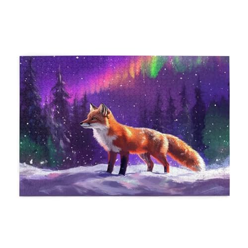 Puzzle 3000 Teile, Puzzle Erwachsene, Holzpuzzle Norwegen Impossible Jigsaw, Clevere Rätsel, HD Farbe Jigsaw mit Geschenkbox Verpackung for Room Decor, Geschenke für Frauen Tier 122x81cm p-538 von Yuammgxi