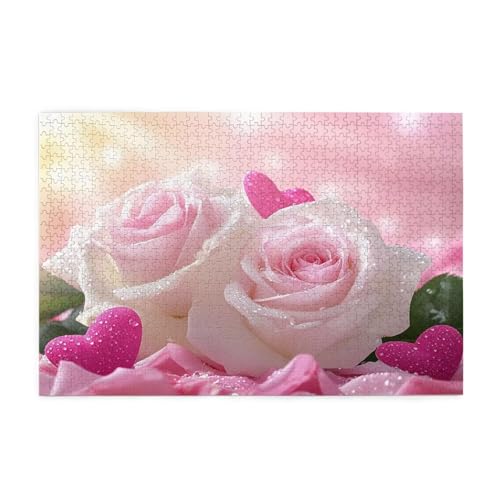 Puzzle 3000 Teile, Puzzle Erwachsene, Holzpuzzle Rose Impossible Jigsaw, Clevere Rätsel, HD Farbe Jigsaw mit Geschenkbox Verpackung for Aesthetic Room Decor, Geschenke für Frauen Liebe 122x81cm p-305 Puzzle 3000 Teile, Puzzle Erwachsene, Holzpuzzle Rose Impossible Jigsaw, Clevere Rätsel, HD Farbe Jigsaw mit Geschenkbox Verpackung for Aesthetic Room Decor, Geschenke für Frauen Liebe 122x81cm p-305 von Yuammgxi