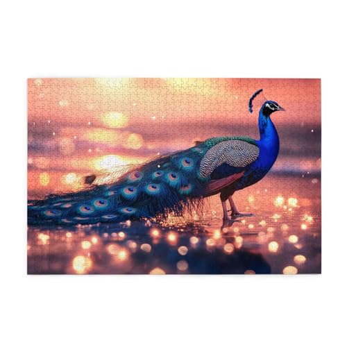 Puzzle 3000 Teile, Puzzle Erwachsene, Holzpuzzle Tier Impossible Jigsaw, Clevere Rätsel, HD Farbe Jigsaw mit Geschenkbox Verpackung for Aesthetic Room Decor, Geschenke für Frauen Pfau 122x81cm p-503 Puzzle 3000 Teile, Puzzle Erwachsene, Holzpuzzle Tier Impossible Jigsaw, Clevere Rätsel, HD Farbe Jigsaw mit Geschenkbox Verpackung for Aesthetic Room Decor, Geschenke für Frauen Pfau 122x81cm p-503 von Yuammgxi