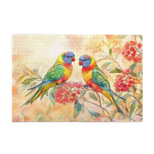 Puzzle 3000 Teile, Puzzle Erwachsene, Holzpuzzle Vogel Impossible Jigsaw, Clevere Rätsel, HD Farbe Jigsaw mit Geschenkbox Verpackung for Room Decor, Geschenke für Frauen Papagei 122x81cm p-1622 Puzzle 3000 Teile, Puzzle Erwachsene, Holzpuzzle Vogel Impossible Jigsaw, Clevere Rätsel, HD Farbe Jigsaw mit Geschenkbox Verpackung for Room Decor, Geschenke für Frauen Papagei 122x81cm p-1622 von Yuammgxi
