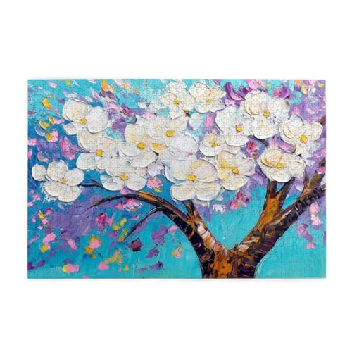 Puzzle 500 Teile, Puzzle Erwachsene, Holzpuzzle Abstrakt Impossible Jigsaw, Clevere Rätsel, HD Farbe Jigsaw mit Geschenkbox Verpackung for Room Decor, Geschenke für Frauen Baumblumen 52x38cm p-1503 Puzzle 500 Teile, Puzzle Erwachsene, Holzpuzzle Abstrakt Impossible Jigsaw, Clevere Rätsel, HD Farbe Jigsaw mit Geschenkbox Verpackung for Room Decor, Geschenke für Frauen Baumblumen 52x38cm p-1503 von Yuammgxi