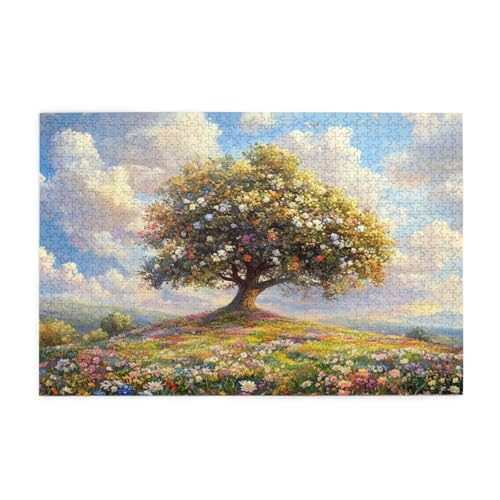 Puzzle 500 Teile, Puzzle Erwachsene, Holzpuzzle Baum Impossible Jigsaw, Clevere Rätsel, HD Farbe Jigsaw mit Geschenkbox Verpackung for Aesthetic Room Decor, Geschenke für Frauen Blume 52x38cm p-439 Puzzle 500 Teile, Puzzle Erwachsene, Holzpuzzle Baum Impossible Jigsaw, Clevere Rätsel, HD Farbe Jigsaw mit Geschenkbox Verpackung for Aesthetic Room Decor, Geschenke für Frauen Blume 52x38cm p-439 von Yuammgxi