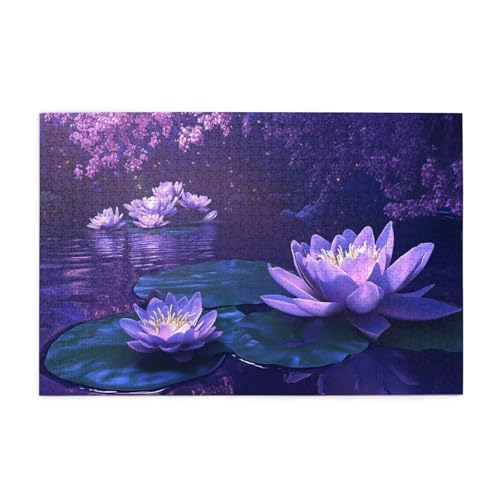 Puzzle 500 Teile, Puzzle Erwachsene, Holzpuzzle Blume Impossible Jigsaw, Clevere Rätsel, HD Farbe Jigsaw mit Geschenkbox Verpackung for Aesthetic Room Decor, Geschenke für Frauen Teich 52x38cm p-1866 Puzzle 500 Teile, Puzzle Erwachsene, Holzpuzzle Blume Impossible Jigsaw, Clevere Rätsel, HD Farbe Jigsaw mit Geschenkbox Verpackung for Aesthetic Room Decor, Geschenke für Frauen Teich 52x38cm p-1866 von Yuammgxi