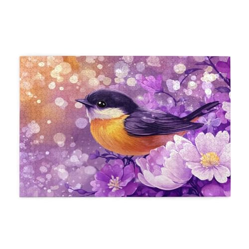 Puzzle 500 Teile, Puzzle Erwachsene, Holzpuzzle Blume Impossible Jigsaw, Clevere Rätsel, HD Farbe Jigsaw mit Geschenkbox Verpackung for Aesthetic Room Decor, Geschenke für Frauen Vogel 52x38cm p-1701 Puzzle 500 Teile, Puzzle Erwachsene, Holzpuzzle Blume Impossible Jigsaw, Clevere Rätsel, HD Farbe Jigsaw mit Geschenkbox Verpackung for Aesthetic Room Decor, Geschenke für Frauen Vogel 52x38cm p-1701 von Yuammgxi