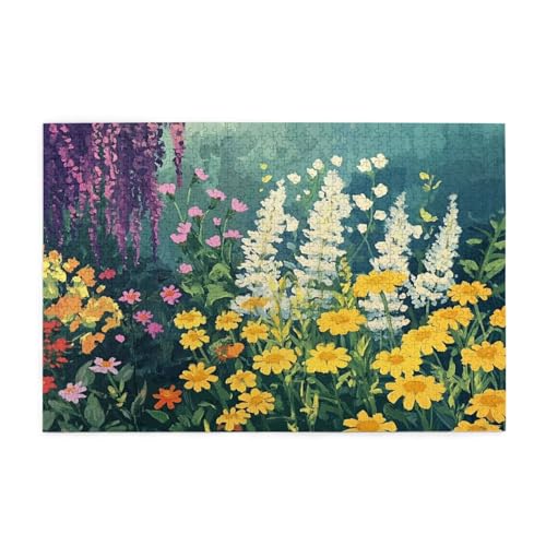 Puzzle 500 Teile, Puzzle Erwachsene, Holzpuzzle Blume Impossible Jigsaw, Clevere Rätsel, HD Farbe Jigsaw mit Geschenkbox Verpackung for Room Decor, Geschenke für Frauen Landschaft 52x38cm p-685 Puzzle 500 Teile, Puzzle Erwachsene, Holzpuzzle Blume Impossible Jigsaw, Clevere Rätsel, HD Farbe Jigsaw mit Geschenkbox Verpackung for Room Decor, Geschenke für Frauen Landschaft 52x38cm p-685 von Yuammgxi