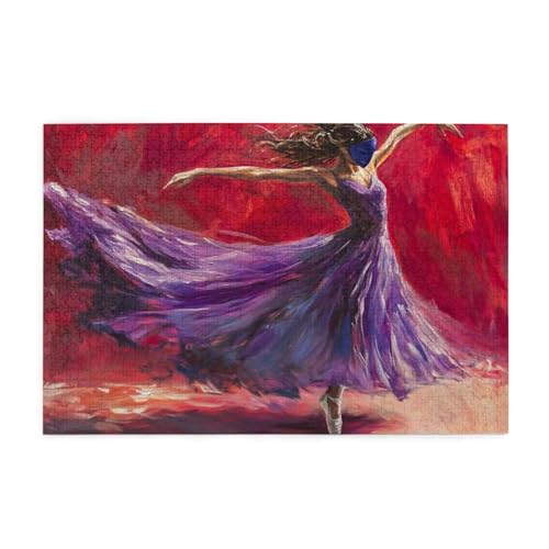 Puzzle 500 Teile, Puzzle Erwachsene, Holzpuzzle Frau Impossible Jigsaw, Clevere Rätsel, HD Farbe Jigsaw mit Geschenkbox Verpackung for Aesthetic Room Decor, Geschenke für Frauen Ballett 52x38cm p-1036 Puzzle 500 Teile, Puzzle Erwachsene, Holzpuzzle Frau Impossible Jigsaw, Clevere Rätsel, HD Farbe Jigsaw mit Geschenkbox Verpackung for Aesthetic Room Decor, Geschenke für Frauen Ballett 52x38cm p-1036 von Yuammgxi
