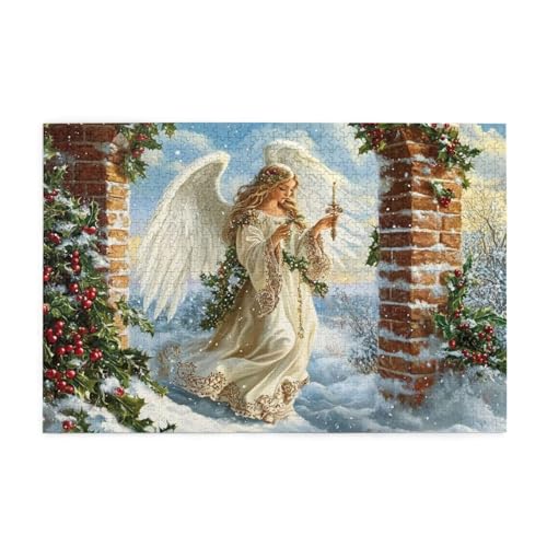 Puzzle 500 Teile, Puzzle Erwachsene, Holzpuzzle Frau Impossible Jigsaw, Clevere Rätsel, HD Farbe Jigsaw mit Geschenkbox Verpackung for Aesthetic Room Decor, Geschenke für Frauen Flügel 52x38cm p-1430 Puzzle 500 Teile, Puzzle Erwachsene, Holzpuzzle Frau Impossible Jigsaw, Clevere Rätsel, HD Farbe Jigsaw mit Geschenkbox Verpackung for Aesthetic Room Decor, Geschenke für Frauen Flügel 52x38cm p-1430 von Yuammgxi