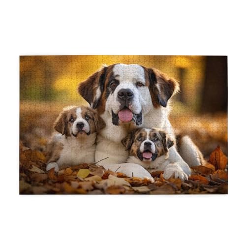Puzzle 500 Teile, Puzzle Erwachsene, Holzpuzzle Hund Impossible Jigsaw, Clevere Rätsel, HD Farbe Jigsaw mit Geschenkbox Verpackung for Aesthetic Room Decor, Geschenke für Frauen Herbst 52x38cm p-1609 Puzzle 500 Teile, Puzzle Erwachsene, Holzpuzzle Hund Impossible Jigsaw, Clevere Rätsel, HD Farbe Jigsaw mit Geschenkbox Verpackung for Aesthetic Room Decor, Geschenke für Frauen Herbst 52x38cm p-1609 von Yuammgxi