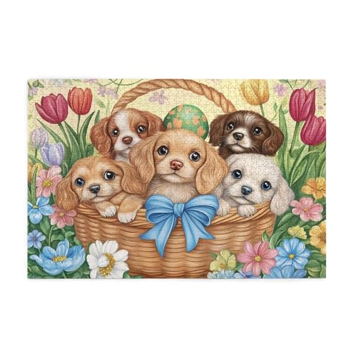 Puzzle 500 Teile, Puzzle Erwachsene, Holzpuzzle Hund Impossible Jigsaw, Clevere Rätsel, HD Farbe Jigsaw mit Geschenkbox Verpackung for Aesthetic Room Decor, Geschenke für Frauen Korb 52x38cm p-1213 Puzzle 500 Teile, Puzzle Erwachsene, Holzpuzzle Hund Impossible Jigsaw, Clevere Rätsel, HD Farbe Jigsaw mit Geschenkbox Verpackung for Aesthetic Room Decor, Geschenke für Frauen Korb 52x38cm p-1213 von Yuammgxi