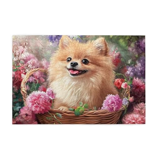 Puzzle 500 Teile, Puzzle Erwachsene, Holzpuzzle Hund Impossible Jigsaw, Clevere Rätsel, HD Farbe Jigsaw mit Geschenkbox Verpackung for Aesthetic Room Decor, Geschenke für Frauen Korb 52x38cm p-1317 Puzzle 500 Teile, Puzzle Erwachsene, Holzpuzzle Hund Impossible Jigsaw, Clevere Rätsel, HD Farbe Jigsaw mit Geschenkbox Verpackung for Aesthetic Room Decor, Geschenke für Frauen Korb 52x38cm p-1317 von Yuammgxi