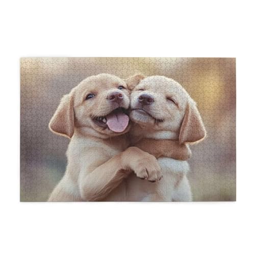 Puzzle 500 Teile, Puzzle Erwachsene, Holzpuzzle Hund Impossible Jigsaw, Clevere Rätsel, HD Farbe Jigsaw mit Geschenkbox Verpackung for Room Decor, Geschenke für Frauen Niedlich 52x38cm p-1469 Puzzle 500 Teile, Puzzle Erwachsene, Holzpuzzle Hund Impossible Jigsaw, Clevere Rätsel, HD Farbe Jigsaw mit Geschenkbox Verpackung for Room Decor, Geschenke für Frauen Niedlich 52x38cm p-1469 von Yuammgxi