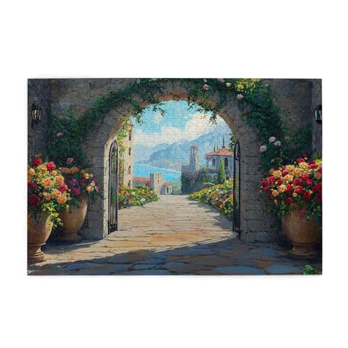 Puzzle 500 Teile, Puzzle Erwachsene, Holzpuzzle Italien Impossible Jigsaw, Clevere Rätsel, HD Farbe Jigsaw mit Geschenkbox Verpackung for Room Decor, Geschenke für Frauen Ländlich 52x38cm p-1238 Puzzle 500 Teile, Puzzle Erwachsene, Holzpuzzle Italien Impossible Jigsaw, Clevere Rätsel, HD Farbe Jigsaw mit Geschenkbox Verpackung for Room Decor, Geschenke für Frauen Ländlich 52x38cm p-1238 von Yuammgxi