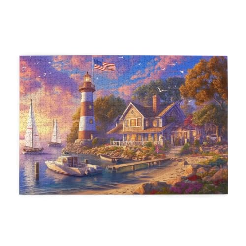 Puzzle 500 Teile, Puzzle Erwachsene, Holzpuzzle Italien Impossible Jigsaw, Clevere Rätsel, HD Farbe Jigsaw mit Geschenkbox Verpackung for Room Decor, Geschenke für Frauen Leuchtturm 52x38cm p-1062 Puzzle 500 Teile, Puzzle Erwachsene, Holzpuzzle Italien Impossible Jigsaw, Clevere Rätsel, HD Farbe Jigsaw mit Geschenkbox Verpackung for Room Decor, Geschenke für Frauen Leuchtturm 52x38cm p-1062 von Yuammgxi