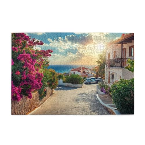 Puzzle 500 Teile, Puzzle Erwachsene, Holzpuzzle Italien Impossible Jigsaw, Clevere Rätsel, HD Farbe Jigsaw mit Geschenkbox Verpackung for Room Decor, Geschenke für Frauen Straße 52x38cm p-1528 Puzzle 500 Teile, Puzzle Erwachsene, Holzpuzzle Italien Impossible Jigsaw, Clevere Rätsel, HD Farbe Jigsaw mit Geschenkbox Verpackung for Room Decor, Geschenke für Frauen Straße 52x38cm p-1528 von Yuammgxi