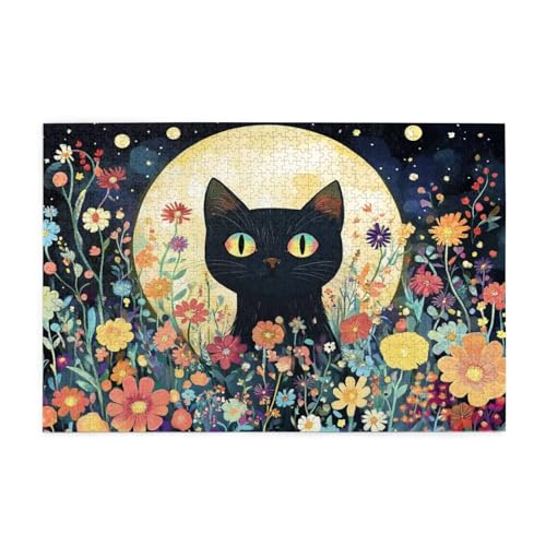 Puzzle 500 Teile, Puzzle Erwachsene, Holzpuzzle Katze Impossible Jigsaw, Clevere Rätsel, HD Farbe Jigsaw mit Geschenkbox Verpackung for Aesthetic Room Decor, Geschenke für Frauen Mond 52x38cm p-244 Puzzle 500 Teile, Puzzle Erwachsene, Holzpuzzle Katze Impossible Jigsaw, Clevere Rätsel, HD Farbe Jigsaw mit Geschenkbox Verpackung for Aesthetic Room Decor, Geschenke für Frauen Mond 52x38cm p-244 von Yuammgxi
