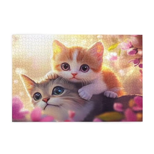 Puzzle 500 Teile, Puzzle Erwachsene, Holzpuzzle Katze Impossible Jigsaw, Clevere Rätsel, HD Farbe Jigsaw mit Geschenkbox Verpackung for Room Decor, Geschenke für Frauen Landschaft 52x38cm p-460 Puzzle 500 Teile, Puzzle Erwachsene, Holzpuzzle Katze Impossible Jigsaw, Clevere Rätsel, HD Farbe Jigsaw mit Geschenkbox Verpackung for Room Decor, Geschenke für Frauen Landschaft 52x38cm p-460 von Yuammgxi