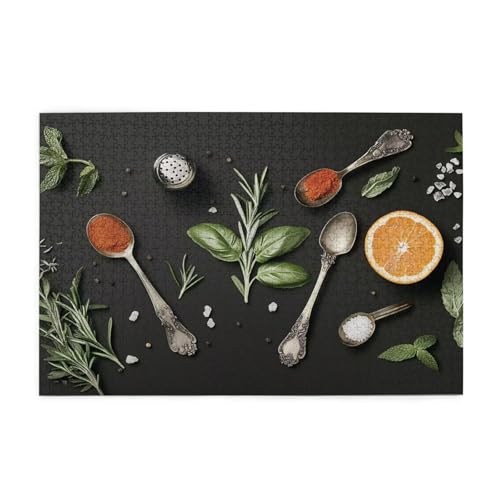 Puzzle 500 Teile, Puzzle Erwachsene, Holzpuzzle Küche Impossible Jigsaw, Clevere Rätsel, HD Farbe Jigsaw mit Geschenkbox Verpackung for Aesthetic Room Decor, Geschenke für Frauen Essen 52x38cm p-682 Puzzle 500 Teile, Puzzle Erwachsene, Holzpuzzle Küche Impossible Jigsaw, Clevere Rätsel, HD Farbe Jigsaw mit Geschenkbox Verpackung for Aesthetic Room Decor, Geschenke für Frauen Essen 52x38cm p-682 von Yuammgxi