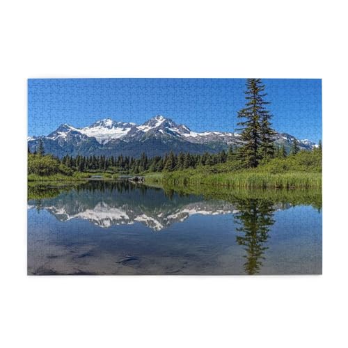 Puzzle 500 Teile, Puzzle Erwachsene, Holzpuzzle Meer Impossible Jigsaw, Clevere Rätsel, HD Farbe Jigsaw mit Geschenkbox Verpackung for Aesthetic Room Decor, Geschenke für Frauen Berg 52x38cm p-418 Puzzle 500 Teile, Puzzle Erwachsene, Holzpuzzle Meer Impossible Jigsaw, Clevere Rätsel, HD Farbe Jigsaw mit Geschenkbox Verpackung for Aesthetic Room Decor, Geschenke für Frauen Berg 52x38cm p-418 von Yuammgxi