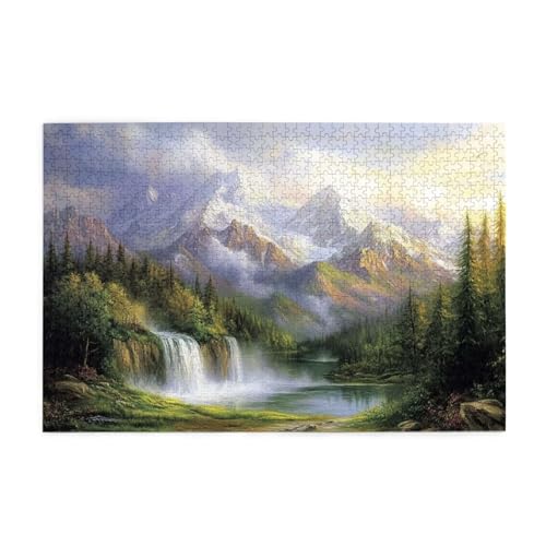Puzzle 500 Teile, Puzzle Erwachsene, Holzpuzzle Natur Impossible Jigsaw, Clevere Rätsel, HD Farbe Jigsaw mit Geschenkbox Verpackung for Aesthetic Room Decor, Geschenke für Frauen Fallen 52x38cm p-907 Puzzle 500 Teile, Puzzle Erwachsene, Holzpuzzle Natur Impossible Jigsaw, Clevere Rätsel, HD Farbe Jigsaw mit Geschenkbox Verpackung for Aesthetic Room Decor, Geschenke für Frauen Fallen 52x38cm p-907 von Yuammgxi
