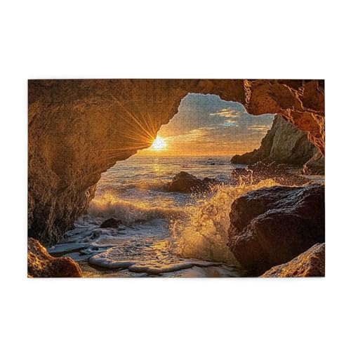 Puzzle 500 Teile, Puzzle Erwachsene, Holzpuzzle Natur Impossible Jigsaw, Clevere Rätsel, HD Farbe Jigsaw mit Geschenkbox Verpackung for Room Decor, Geschenke für Frauen Sonnenuntergang 52x38cm p-983 Puzzle 500 Teile, Puzzle Erwachsene, Holzpuzzle Natur Impossible Jigsaw, Clevere Rätsel, HD Farbe Jigsaw mit Geschenkbox Verpackung for Room Decor, Geschenke für Frauen Sonnenuntergang 52x38cm p-983 von Yuammgxi