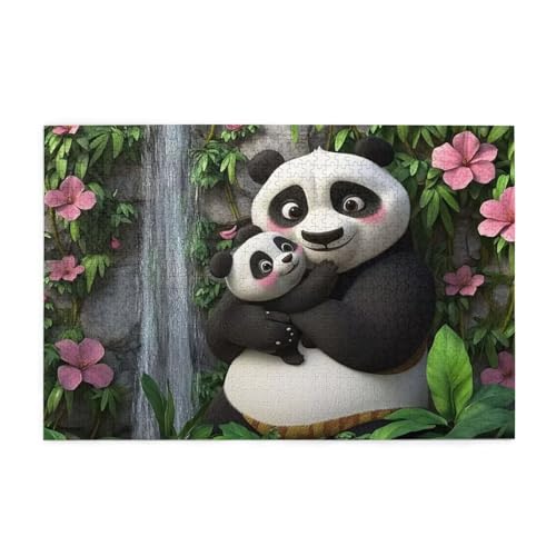 Puzzle 500 Teile, Puzzle Erwachsene, Holzpuzzle Panda Impossible Jigsaw, Clevere Rätsel, HD Farbe Jigsaw mit Geschenkbox Verpackung for Room Decor, Geschenke für Frauen Landschaft 52x38cm p-1818 Puzzle 500 Teile, Puzzle Erwachsene, Holzpuzzle Panda Impossible Jigsaw, Clevere Rätsel, HD Farbe Jigsaw mit Geschenkbox Verpackung for Room Decor, Geschenke für Frauen Landschaft 52x38cm p-1818 von Yuammgxi