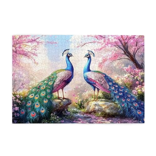 Puzzle 500 Teile, Puzzle Erwachsene, Holzpuzzle Pfau Impossible Jigsaw, Clevere Rätsel, HD Farbe Jigsaw mit Geschenkbox Verpackung for Aesthetic Room Decor, Geschenke für Frauen Baum 52x38cm p-1250 Puzzle 500 Teile, Puzzle Erwachsene, Holzpuzzle Pfau Impossible Jigsaw, Clevere Rätsel, HD Farbe Jigsaw mit Geschenkbox Verpackung for Aesthetic Room Decor, Geschenke für Frauen Baum 52x38cm p-1250 von Yuammgxi