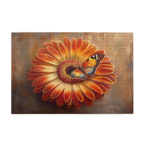 Puzzle 500 Teile, Puzzle Erwachsene, Holzpuzzle Schmetterling Impossible Jigsaw, Clevere Rätsel, Farbe Jigsaw Geschenkbox Verpackung for Room Decor, Geschenke für Frauen Gänseblümchen 52x38cm p-1157 Puzzle 500 Teile, Puzzle Erwachsene, Holzpuzzle Schmetterling Impossible Jigsaw, Clevere Rätsel, Farbe Jigsaw Geschenkbox Verpackung for Room Decor, Geschenke für Frauen Gänseblümchen 52x38cm p-1157 von Yuammgxi