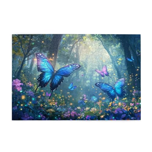 Puzzle 500 Teile, Puzzle Erwachsene, Holzpuzzle Schmetterling Impossible Jigsaw, Clevere Rätsel, HD Farbe Jigsaw mit Geschenkbox Verpackung for Room Decor, Geschenke für Frauen Baum 52x38cm p-589 Puzzle 500 Teile, Puzzle Erwachsene, Holzpuzzle Schmetterling Impossible Jigsaw, Clevere Rätsel, HD Farbe Jigsaw mit Geschenkbox Verpackung for Room Decor, Geschenke für Frauen Baum 52x38cm p-589 von Yuammgxi