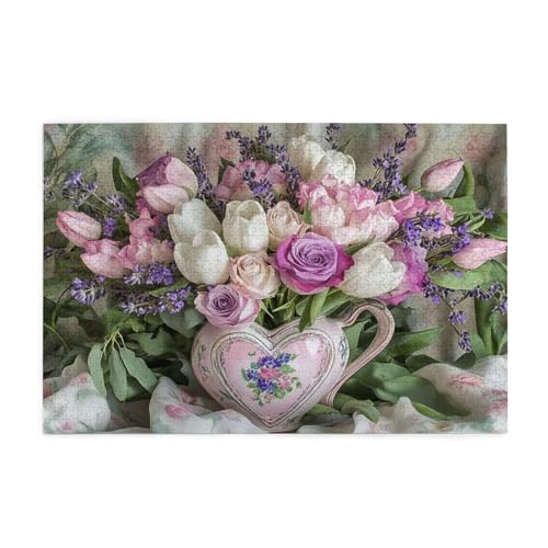 Puzzle 500 Teile, Puzzle Erwachsene, Holzpuzzle Strauß Impossible Jigsaw, Clevere Rätsel, HD Farbe Jigsaw mit Geschenkbox Verpackung for Aesthetic Room Decor, Geschenke für Frauen Tulpe 52x38cm p-1200 Puzzle 500 Teile, Puzzle Erwachsene, Holzpuzzle Strauß Impossible Jigsaw, Clevere Rätsel, HD Farbe Jigsaw mit Geschenkbox Verpackung for Aesthetic Room Decor, Geschenke für Frauen Tulpe 52x38cm p-1200 von Yuammgxi