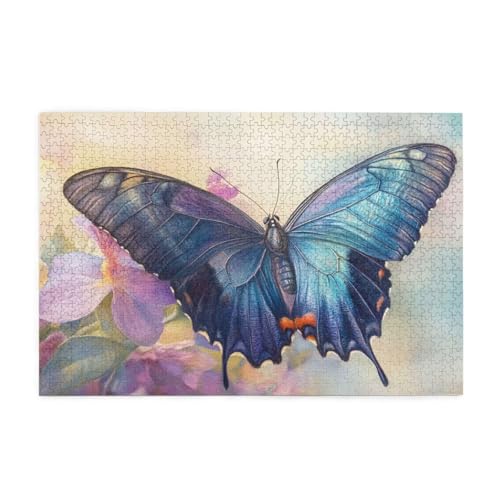 Puzzle 500 Teile, Puzzle Erwachsene, Holzpuzzle Tier Impossible Jigsaw, Clevere Rätsel, HD Farbe Jigsaw mit Geschenkbox Verpackung for Room Decor, Geschenke für Frauen Schmetterling 52x38cm p-1729 Puzzle 500 Teile, Puzzle Erwachsene, Holzpuzzle Tier Impossible Jigsaw, Clevere Rätsel, HD Farbe Jigsaw mit Geschenkbox Verpackung for Room Decor, Geschenke für Frauen Schmetterling 52x38cm p-1729 von Yuammgxi