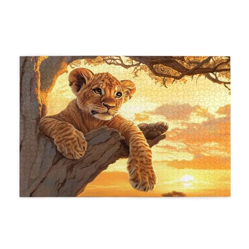 Puzzle 500 Teile, Puzzle Erwachsene, Holzpuzzle Tiger Impossible Jigsaw, Clevere Rätsel, HD Farbe Jigsaw mit Geschenkbox Verpackung for Room Decor, Geschenke für Frauen Sonnenuntergang 52x38cm p-2019 Puzzle 500 Teile, Puzzle Erwachsene, Holzpuzzle Tiger Impossible Jigsaw, Clevere Rätsel, HD Farbe Jigsaw mit Geschenkbox Verpackung for Room Decor, Geschenke für Frauen Sonnenuntergang 52x38cm p-2019 von Yuammgxi