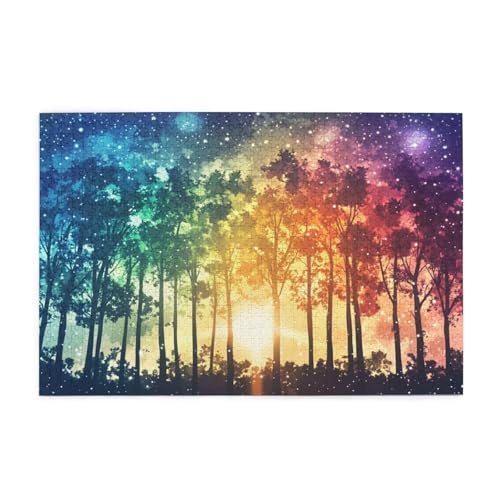Puzzle Baum Puzzle 1000 Teile, Holzpuzzle Erwachsene Sternenhimmel 75x50cm Jigsaw Groß, Geschicklichkeitsspiel für die Ganze Familie Erholung und Entspannung, Jigsaw Geschenke für Home Decor p-1947 Puzzle Baum Puzzle 1000 Teile, Holzpuzzle Erwachsene Sternenhimmel 75x50cm Jigsaw Groß, Geschicklichkeitsspiel für die Ganze Familie Erholung und Entspannung, Jigsaw Geschenke für Home Decor p-1947 von Yuammgxi