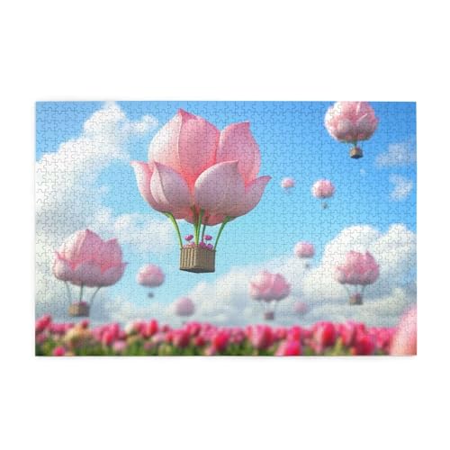 Puzzle Blume Puzzle 1000 Teile, Holzpuzzle Erwachsene Ballon 75x50cm Jigsaw Groß, Geschicklichkeitsspiel für die Ganze Familie Erholung und Entspannung, DIY Jigsaw Geschenke für Home Decor p-382 Puzzle Blume Puzzle 1000 Teile, Holzpuzzle Erwachsene Ballon 75x50cm Jigsaw Groß, Geschicklichkeitsspiel für die Ganze Familie Erholung und Entspannung, DIY Jigsaw Geschenke für Home Decor p-382 von Yuammgxi