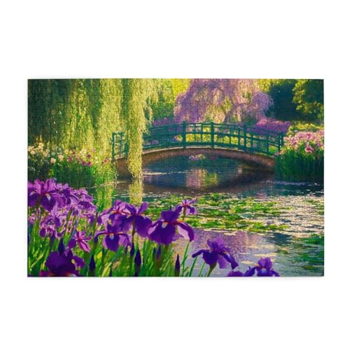 Puzzle Blume Puzzle 1000 Teile, Holzpuzzle Erwachsene Brücke 75x50cm Jigsaw Groß, Geschicklichkeitsspiel für die Ganze Familie Erholung und Entspannung, DIY Jigsaw Geschenke für Home Decor p-160 Puzzle Blume Puzzle 1000 Teile, Holzpuzzle Erwachsene Brücke 75x50cm Jigsaw Groß, Geschicklichkeitsspiel für die Ganze Familie Erholung und Entspannung, DIY Jigsaw Geschenke für Home Decor p-160 von Yuammgxi