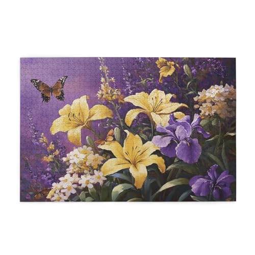 Puzzle Blume Puzzle 1000 Teile, Holzpuzzle Erwachsene Bunt 75x50cm Jigsaw Groß, Geschicklichkeitsspiel für die Ganze Familie Erholung und Entspannung, DIY Jigsaw Geschenke für Home Decor p-1368 Puzzle Blume Puzzle 1000 Teile, Holzpuzzle Erwachsene Bunt 75x50cm Jigsaw Groß, Geschicklichkeitsspiel für die Ganze Familie Erholung und Entspannung, DIY Jigsaw Geschenke für Home Decor p-1368 von Yuammgxi