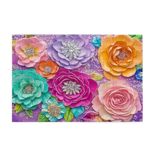 Puzzle Blume Puzzle 1000 Teile, Holzpuzzle Erwachsene Karikatur 75x50cm Jigsaw Groß, Geschicklichkeitsspiel für die Ganze Familie Erholung und Entspannung, DIY Jigsaw Geschenke für Home Decor p-564 Puzzle Blume Puzzle 1000 Teile, Holzpuzzle Erwachsene Karikatur 75x50cm Jigsaw Groß, Geschicklichkeitsspiel für die Ganze Familie Erholung und Entspannung, DIY Jigsaw Geschenke für Home Decor p-564 von Yuammgxi