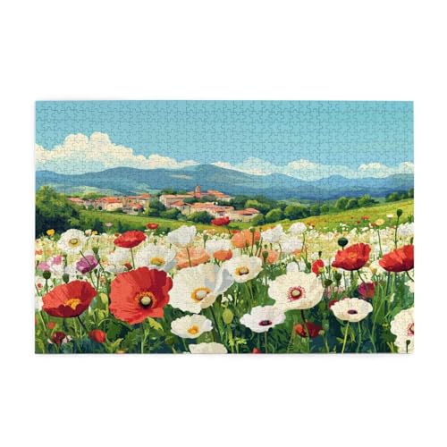 Puzzle Blume Puzzle 1000 Teile, Holzpuzzle Erwachsene Natur 75x50cm Jigsaw Groß, Geschicklichkeitsspiel für die Ganze Familie Erholung und Entspannung, DIY Jigsaw Geschenke für Home Decor p-690 Puzzle Blume Puzzle 1000 Teile, Holzpuzzle Erwachsene Natur 75x50cm Jigsaw Groß, Geschicklichkeitsspiel für die Ganze Familie Erholung und Entspannung, DIY Jigsaw Geschenke für Home Decor p-690 von Yuammgxi