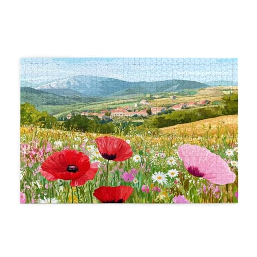 Puzzle Blume Puzzle 1000 Teile, Holzpuzzle Erwachsene Natur 75x50cm Jigsaw Groß, Geschicklichkeitsspiel für die Ganze Familie Erholung und Entspannung, DIY Jigsaw Geschenke für Home Decor p-825 Puzzle Blume Puzzle 1000 Teile, Holzpuzzle Erwachsene Natur 75x50cm Jigsaw Groß, Geschicklichkeitsspiel für die Ganze Familie Erholung und Entspannung, DIY Jigsaw Geschenke für Home Decor p-825 von Yuammgxi