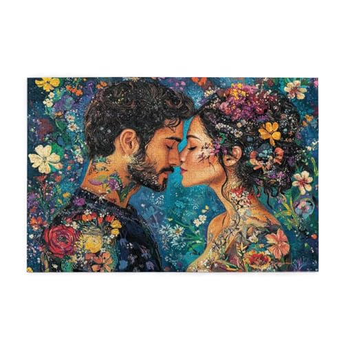 Puzzle Blume Puzzle 1000 Teile, Holzpuzzle Erwachsene Paar 75x50cm Jigsaw Groß, Geschicklichkeitsspiel für die Ganze Familie Erholung und Entspannung, DIY Jigsaw Geschenke für Home Decor p-125 Puzzle Blume Puzzle 1000 Teile, Holzpuzzle Erwachsene Paar 75x50cm Jigsaw Groß, Geschicklichkeitsspiel für die Ganze Familie Erholung und Entspannung, DIY Jigsaw Geschenke für Home Decor p-125 von Yuammgxi